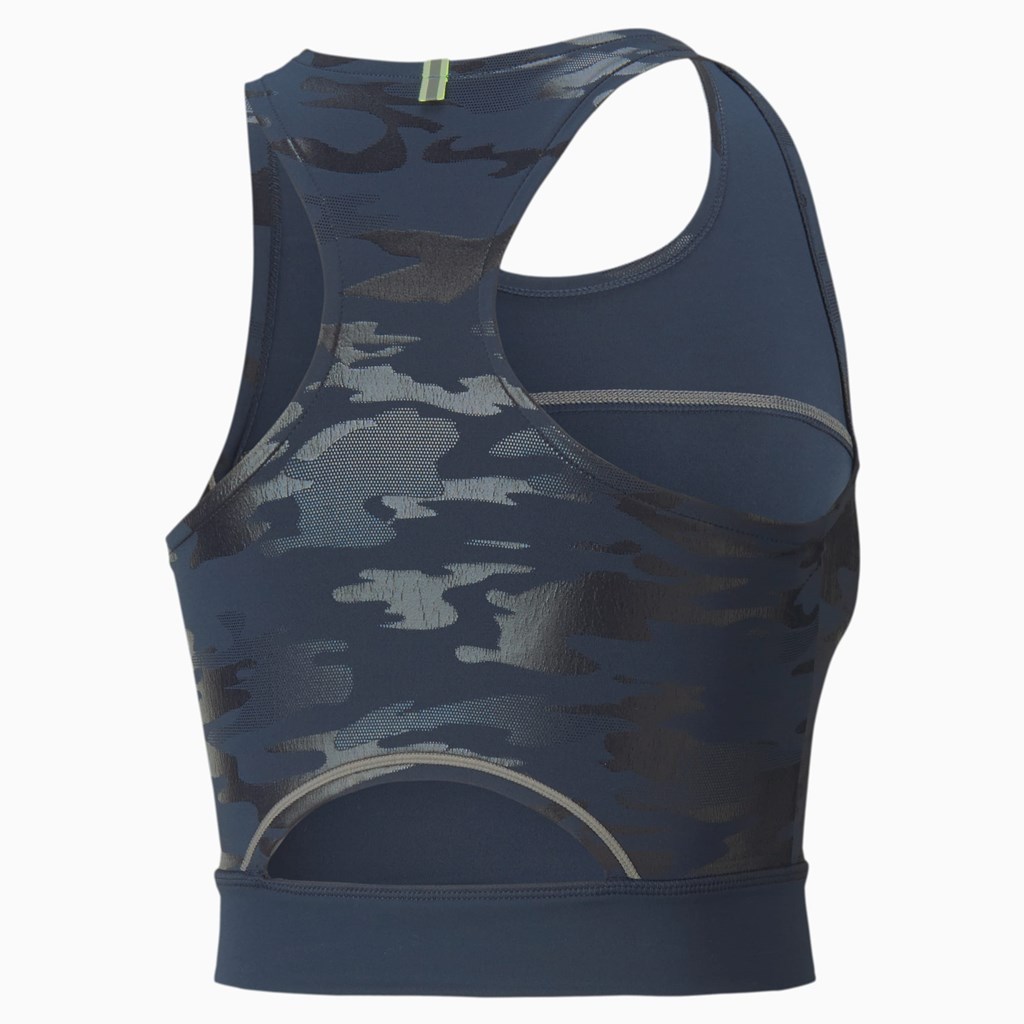 Puma High Shine Cropped Jogge Tank Tops Dame Spellbound | ZF3980165