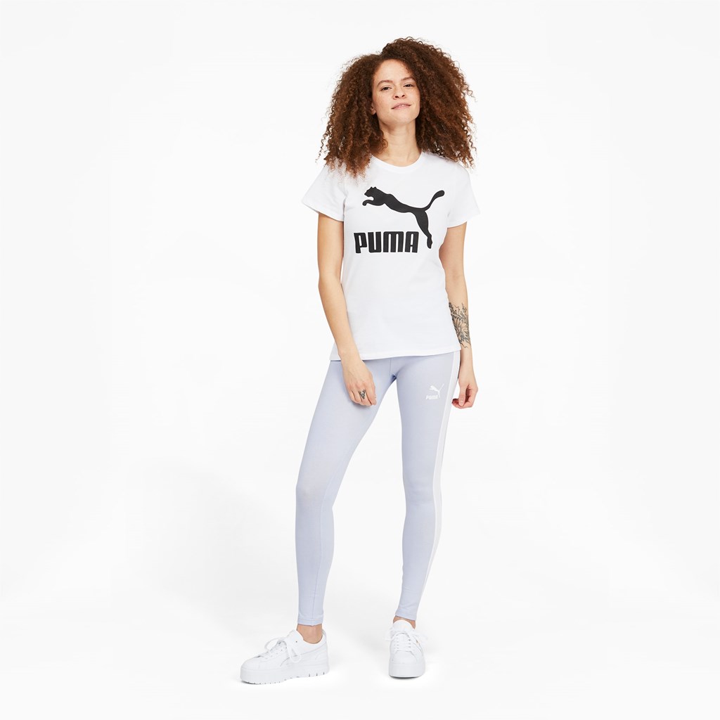 Puma Iconic T7 Leggings Dame Arctic Ice | 906TVLBWI