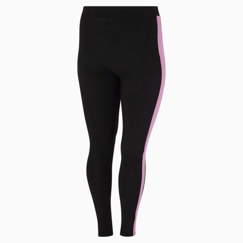 Puma Iconic T7 PL Leggings Dame Svarte | 024EODZKN