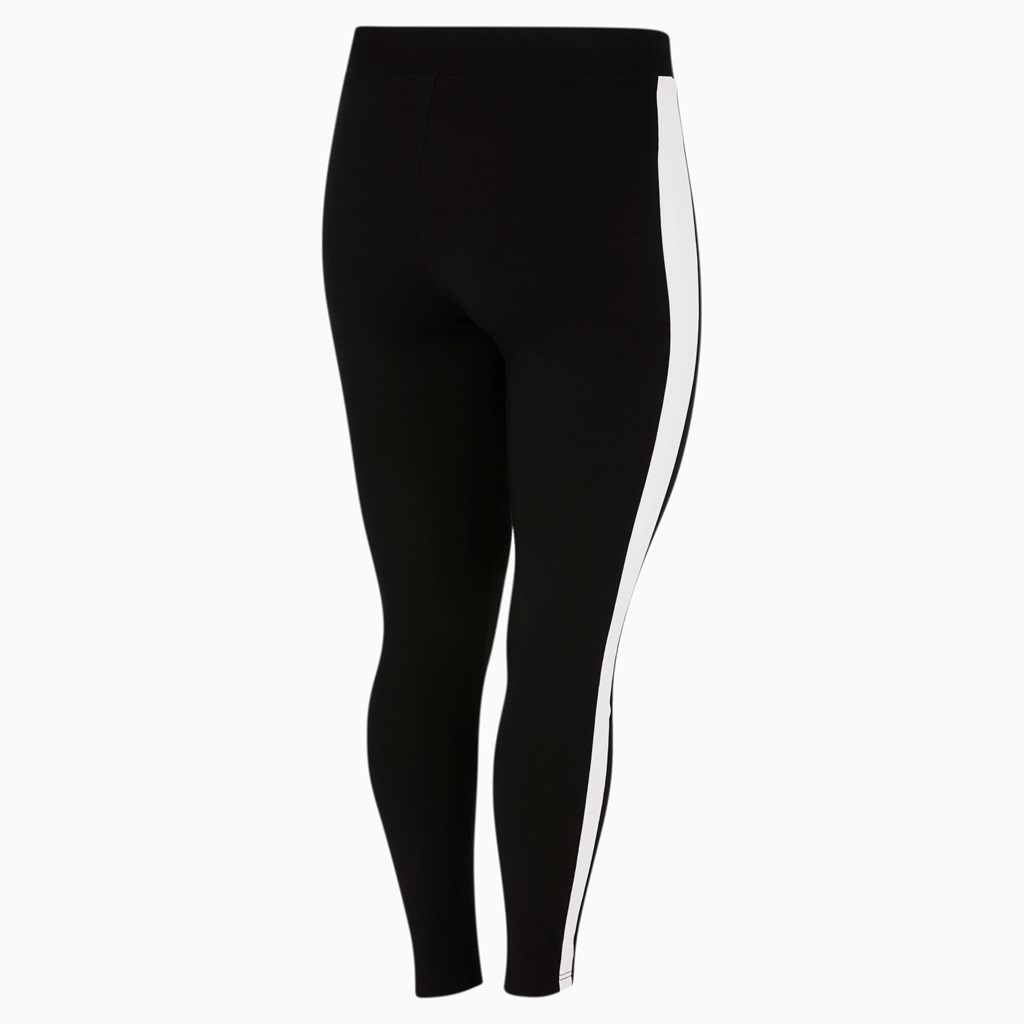 Puma Iconic T7 PL Leggings Dame Svarte | 401SKPYGI