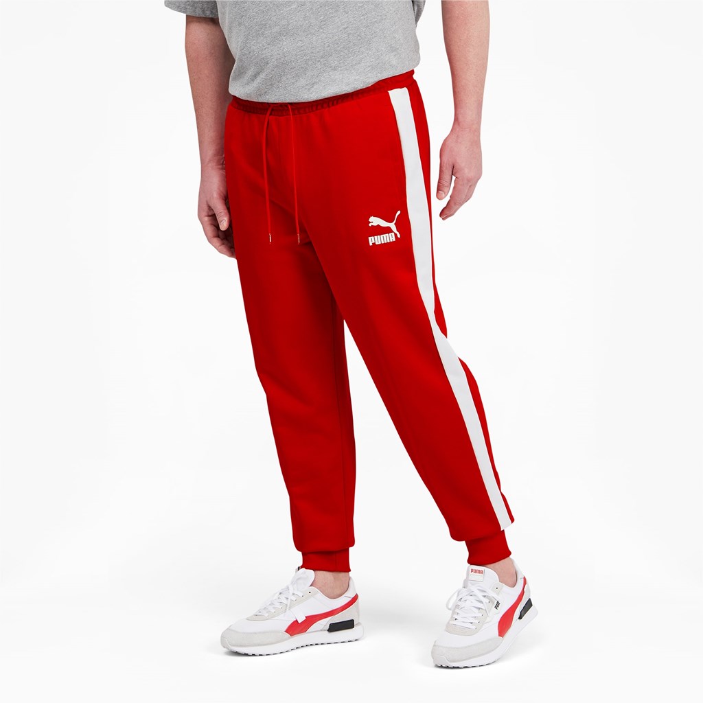 Puma Iconic T7 Track BT Bukse Herre Rød | 781SRCKHL