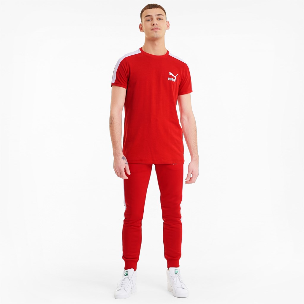 Puma Iconic T7 Track Bukse Herre Rød | 310KRXCGE