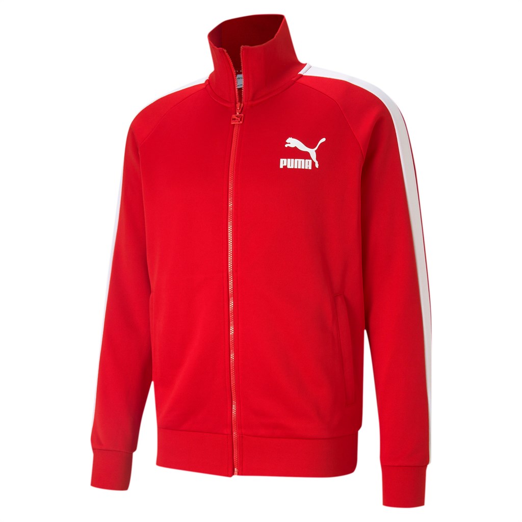 Puma Iconic T7 Track Jakke Herre Rød | 184KFTUSO