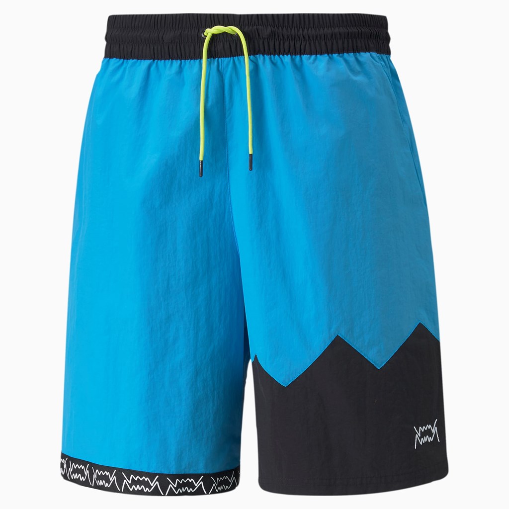 Puma Jaws Woven Basketball Shorts Herre Svarte | EZ4915032