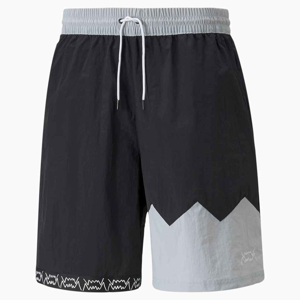 Puma Jaws Woven Basketball Shorts Herre Svarte | SZ4036597