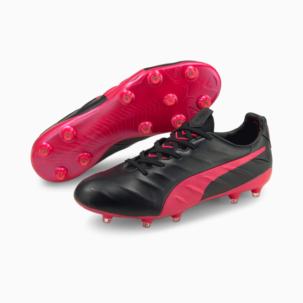 Puma KING Platinum 21 FG/AG Fotballsko Herre Svarte | ZU0675418