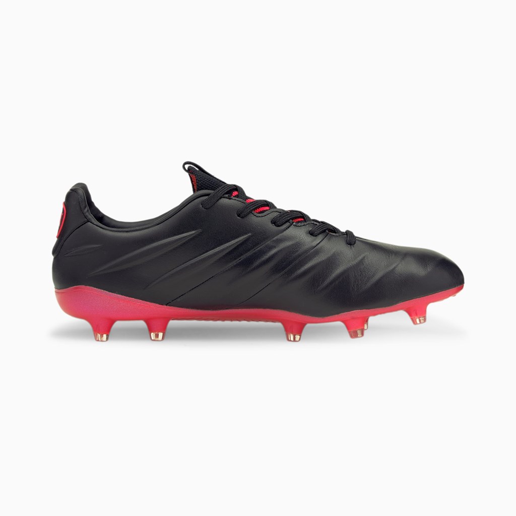 Puma KING Platinum 21 FG/AG Fotballsko Herre Svarte | ZU0675418