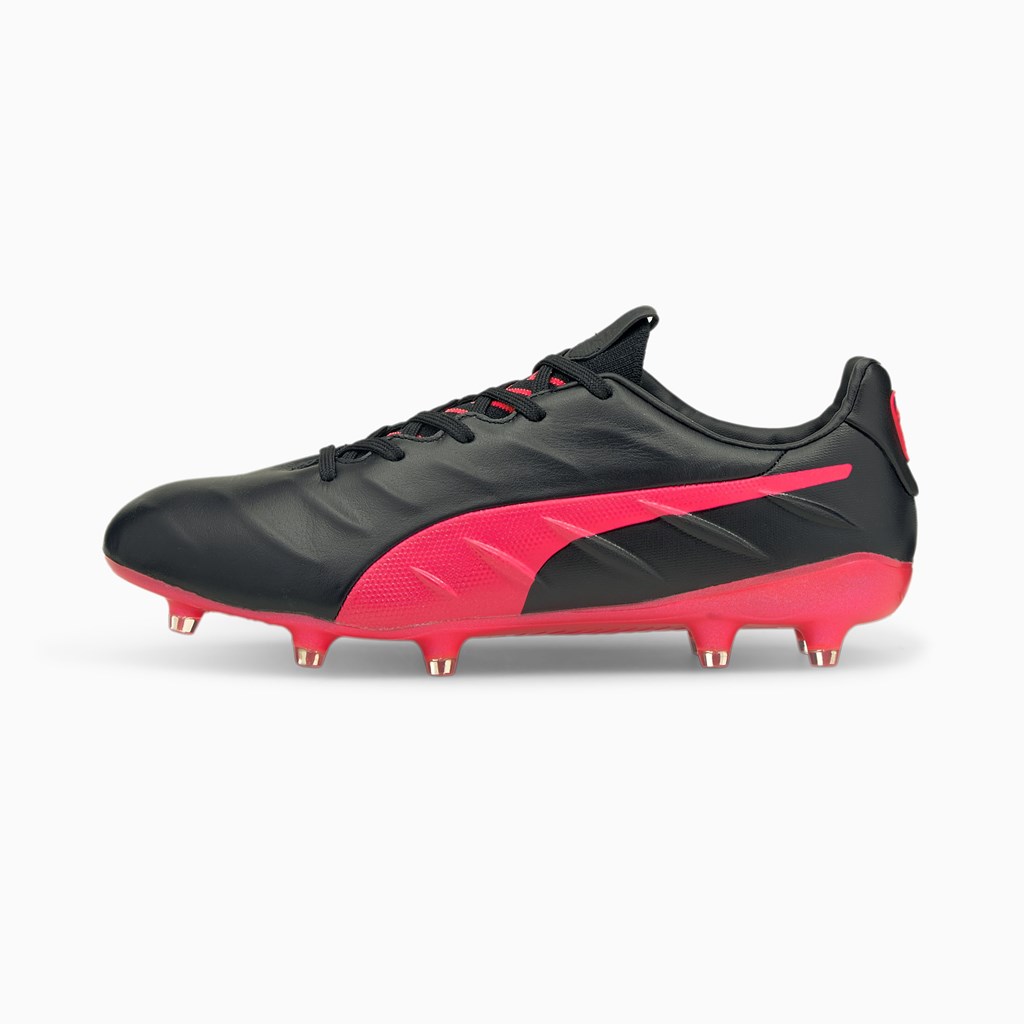 Puma KING Platinum 21 FG/AG Fotballsko Herre Svarte | ZU0675418