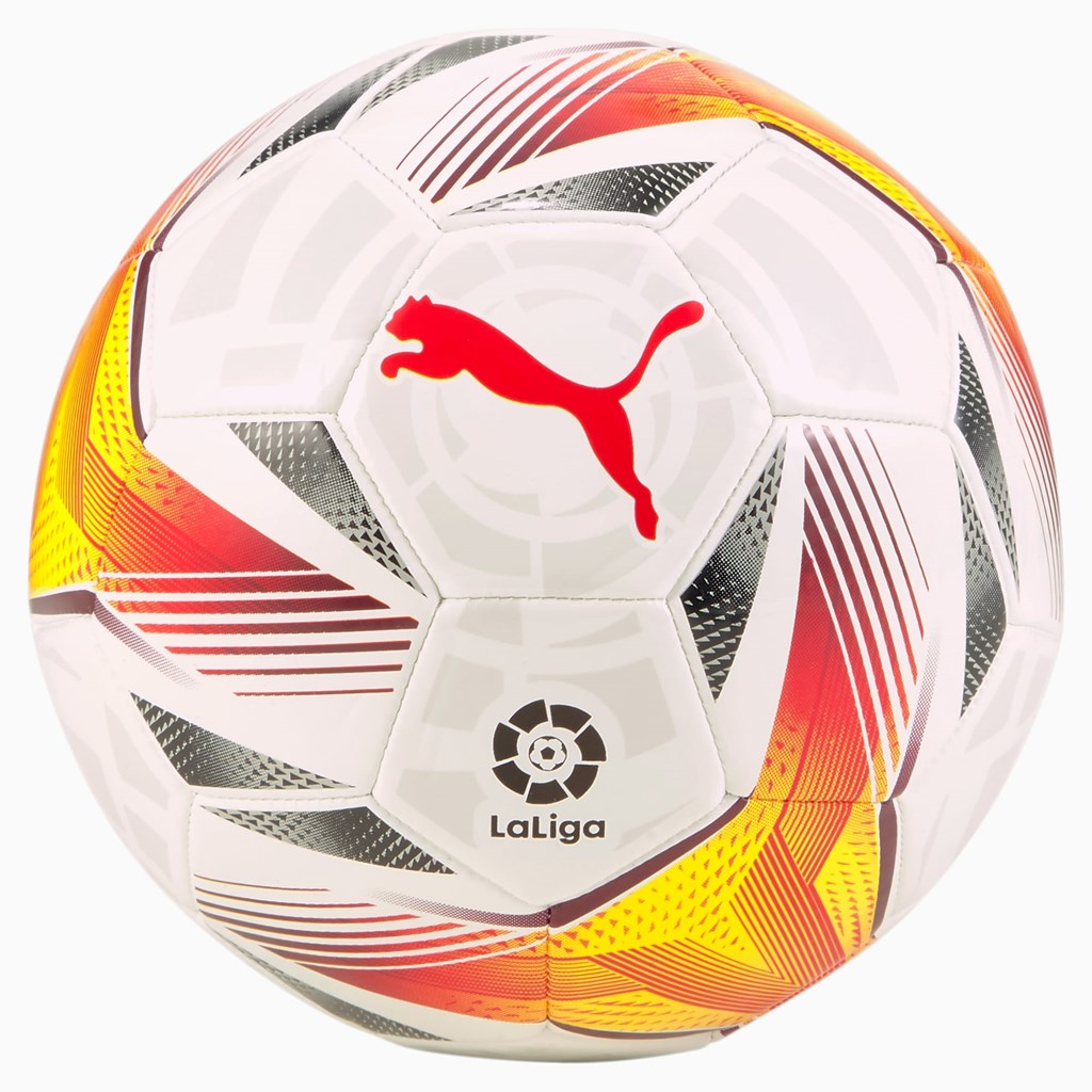 Puma La Liga 1 Accelerate Mini Ball Dame Hvite | 473FUEJKZ