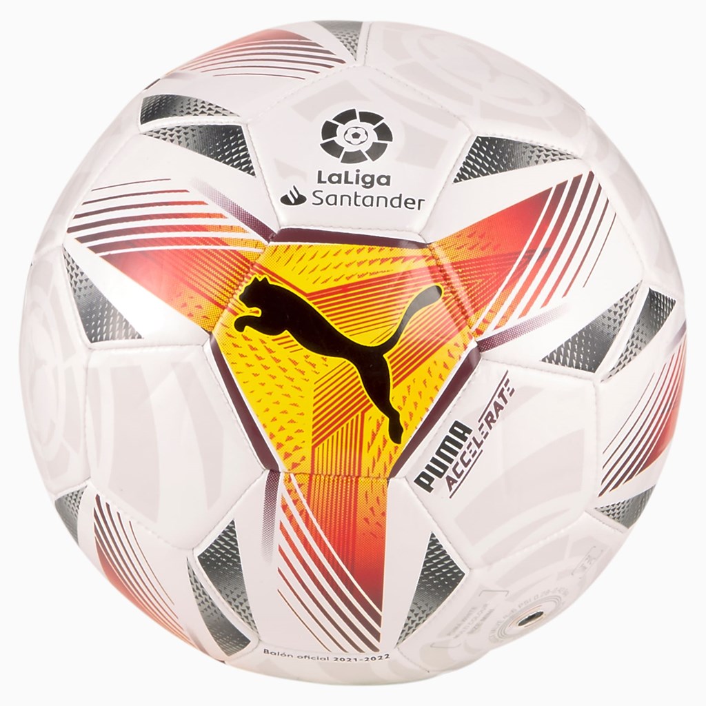 Puma La Liga 1 Accelerate Mini Ball Dame Hvite | 473FUEJKZ