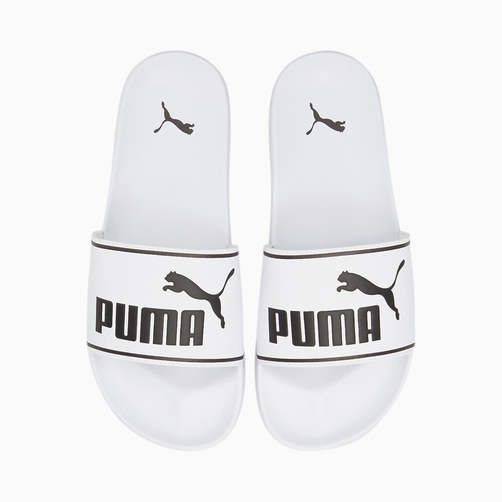 Puma Leadcat 2.0 Sandaler Herre Hvite Svarte | NK3214695