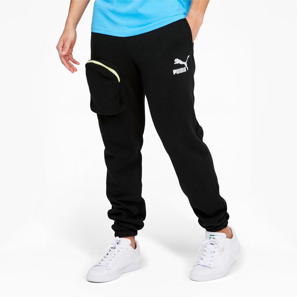 Puma Lightsense Classic Sweatpants Herre Svarte | CS3278416