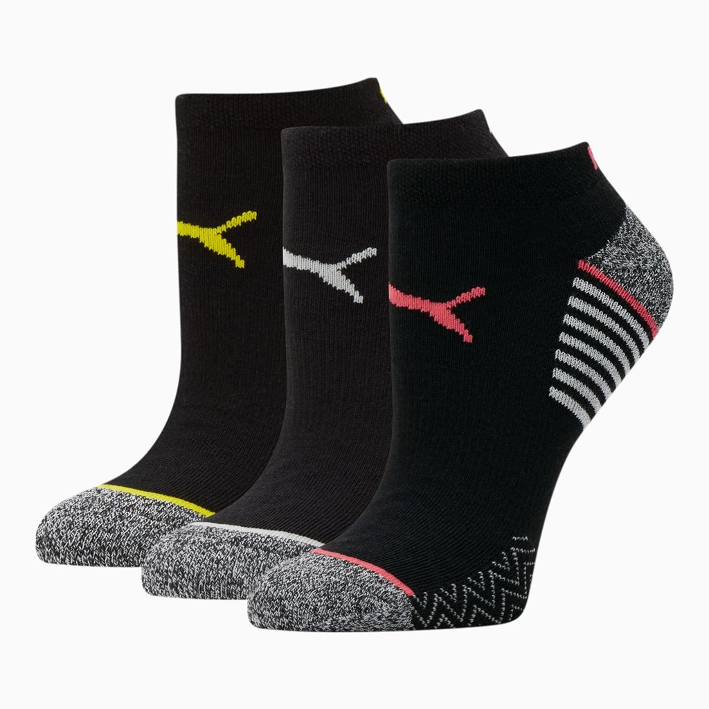 Puma Low Cut Socks [3 Pack] Sokker Dame Rosa | LA3429076