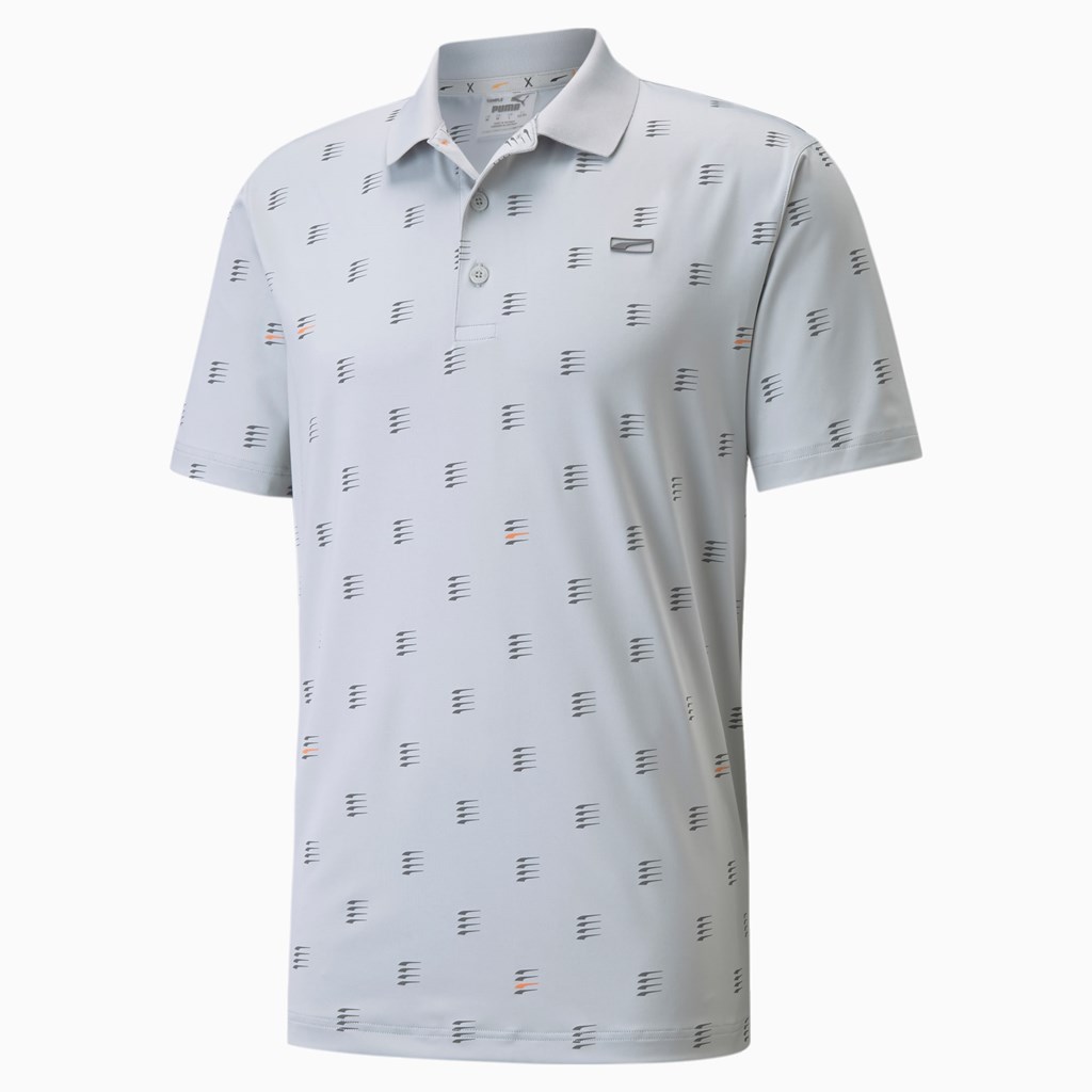 Puma MATTR Moving Day Golf Polo T Skjorte Herre Oransje | 678RIFKVJ