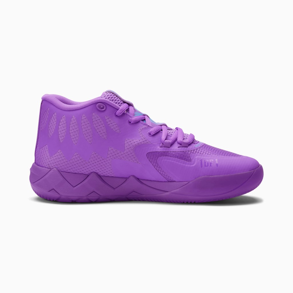 Puma MB.01 Queen City Basketsko Dame Lilla Blå | 246FCWTLI