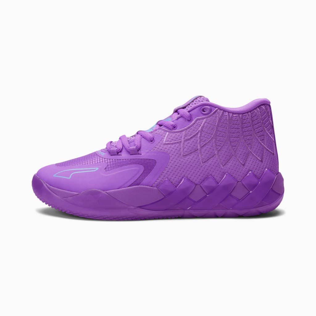 Puma MB.01 Queen City Basketsko Dame Lilla Blå | 246FCWTLI