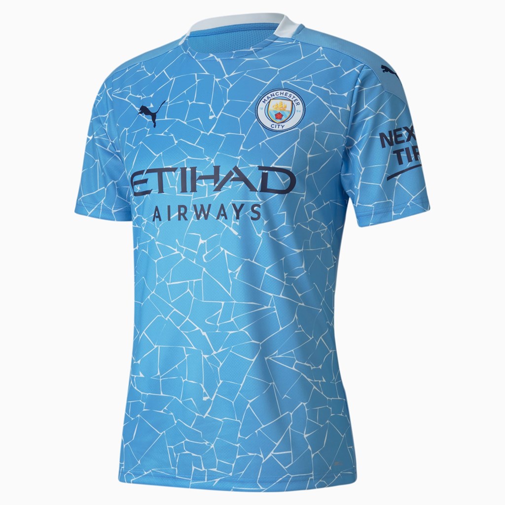 Puma Manchester City FC Home Replica Jersey Herre Lyse Blå | 532MJPZVE