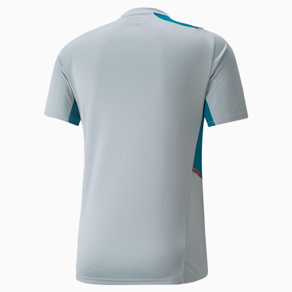 Puma Manchester City Trenings Jersey Herre Quarry / Ocean Depths | 436SARGQX