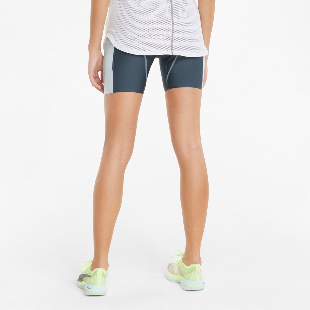 Puma Marathon 6" Kort Jogge Leggings Dame Mørke | 653DPCYIQ