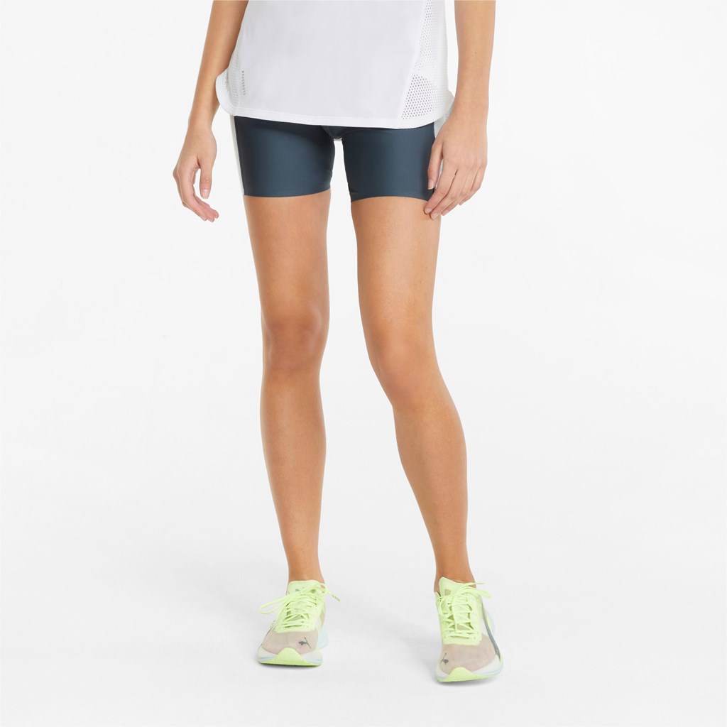 Puma Marathon 6" Kort Jogge Leggings Dame Mørke | 653DPCYIQ