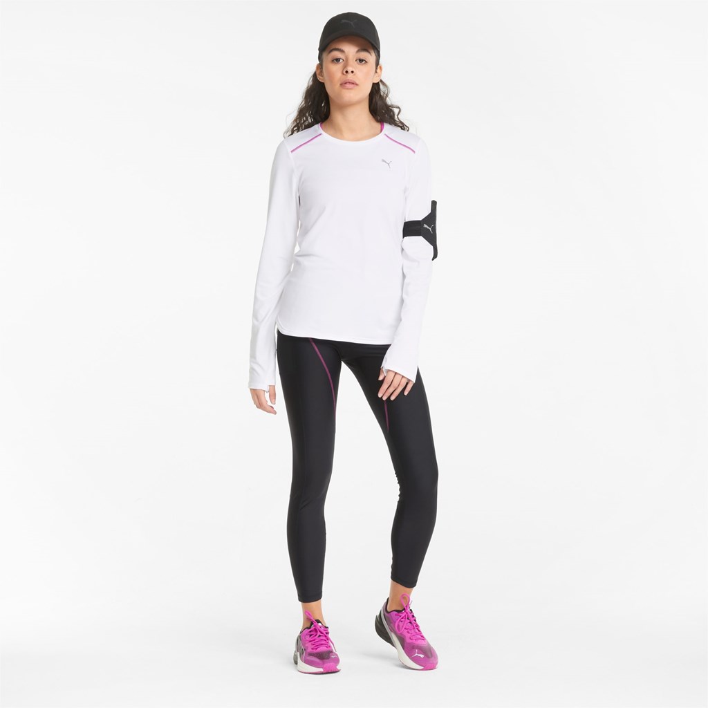 Puma Marathon High Liv Full-Length Jogge Leggings Dame Svarte | 907TPACWN