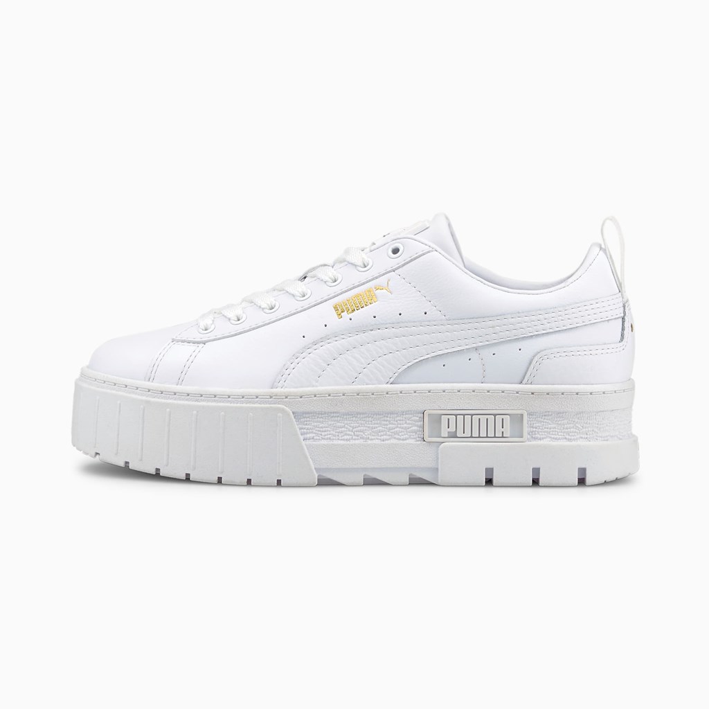 Puma Mayze Classic Joggesko Dame Hvite | NB7984502