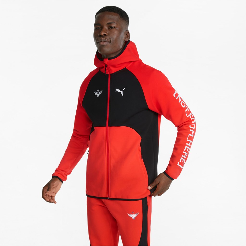 Puma Melo Dime Basketball Jakke Herre Rød | 657BWQLNI