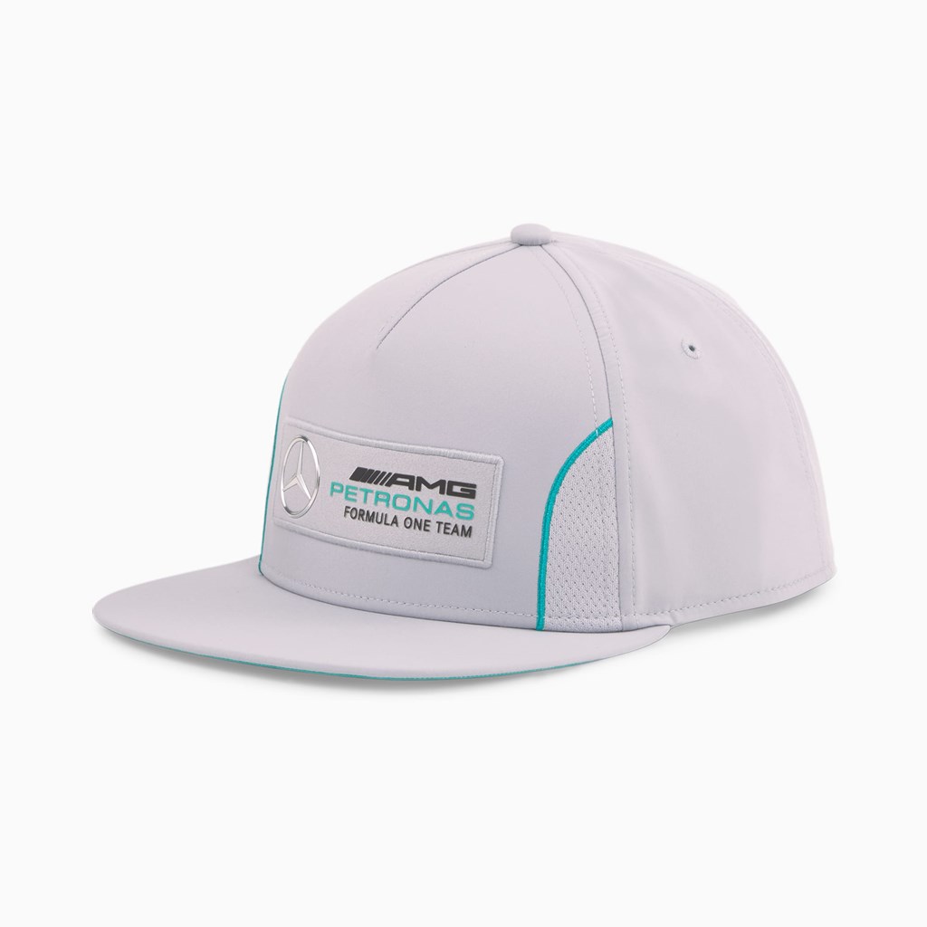 Puma Mercedes F1 Flate Brim Hatt Herre Sølv | 524NFMJBC