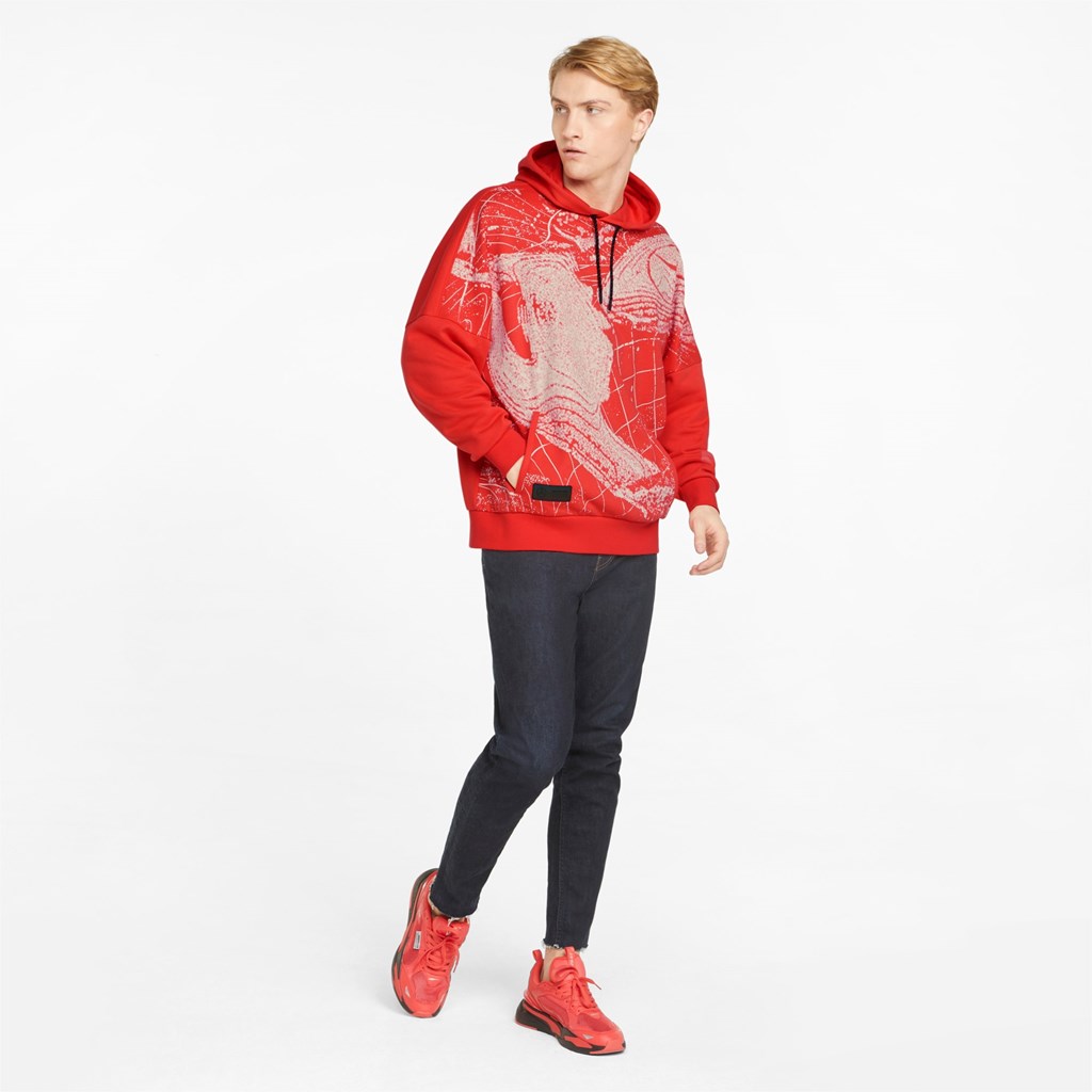 Puma Mercedes F1 Statement Hettegensere Herre Hibiscus | 089KXMPIH