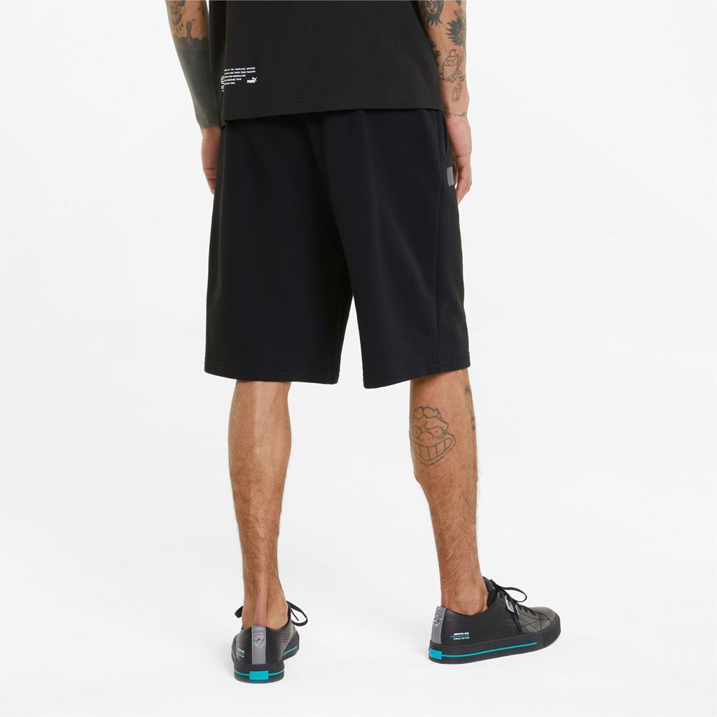 Puma Mercedes F1 Statement Shorts Herre Svarte | ZM3194560