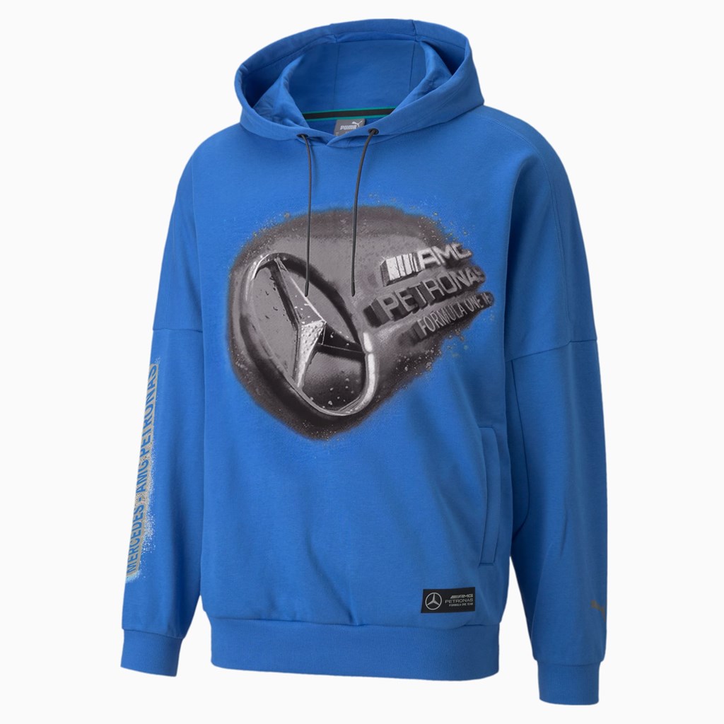 Puma Mercedes F1 Street Hettegensere Herre Bluemazing | 287JSCZEW