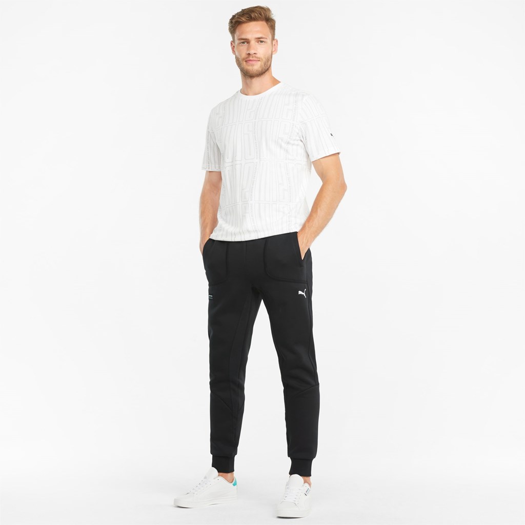 Puma Mercedes F1 Sweatpants Herre Svarte | VK6478319