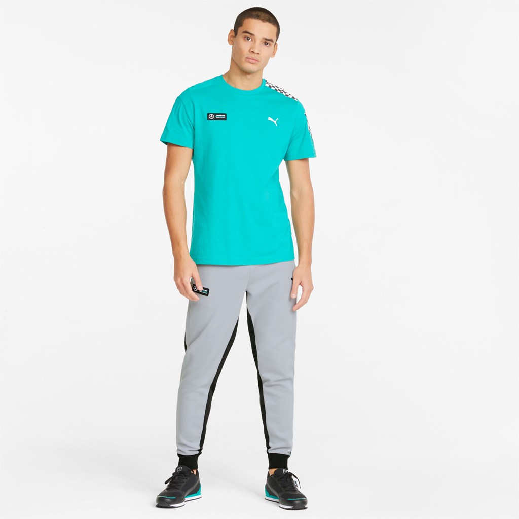 Puma Mercedes F1 Sweatpants Herre Sølv | GJ0912468