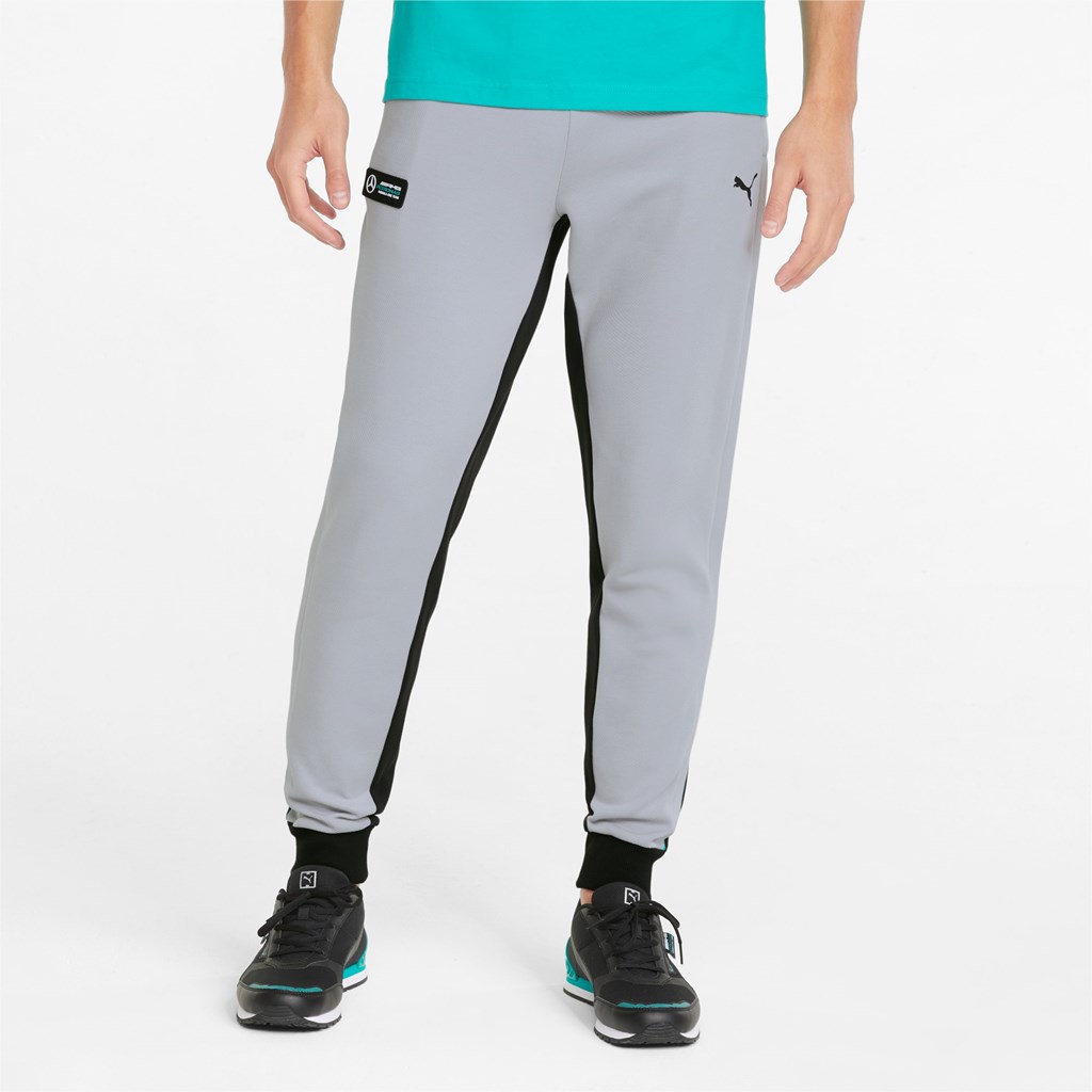 Puma Mercedes F1 Sweatpants Herre Sølv | GJ0912468