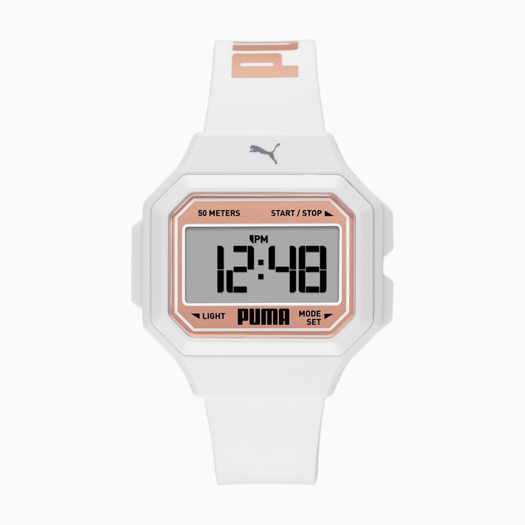 Puma Mini Remix Watch Watch Dame Hvite | BY4832175