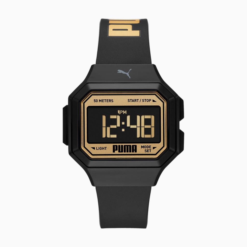 Puma Mini Remix Watch Watch Dame Svarte | BM6043152