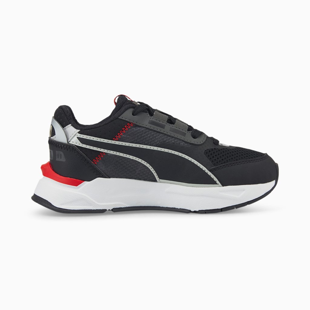 Puma Mirage Sports Tech Little Joggesko Gutt Svarte Mørke Rød | JF1760349