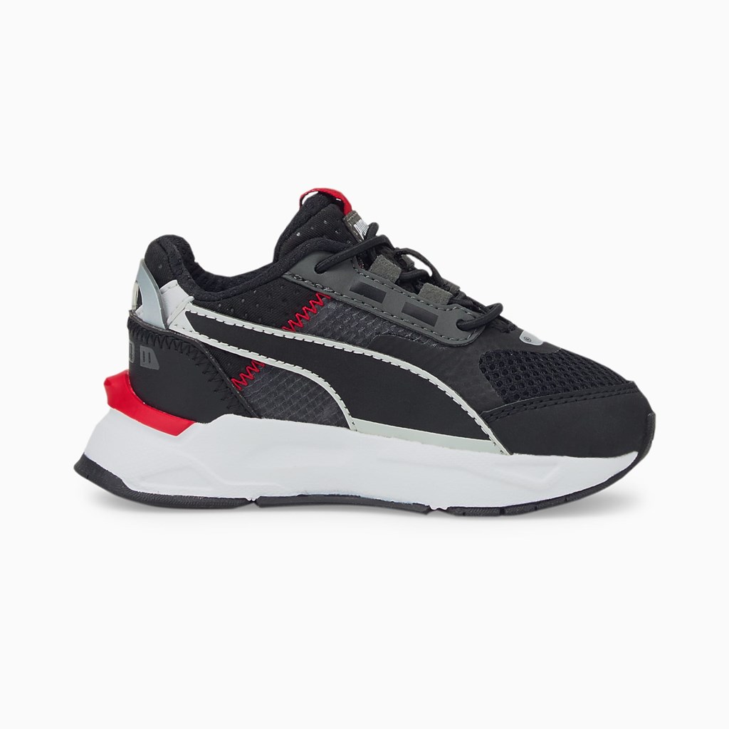 Puma Mirage Sports Tech Toddler Joggesko Gutt Svarte Mørke Rød | FU1204839