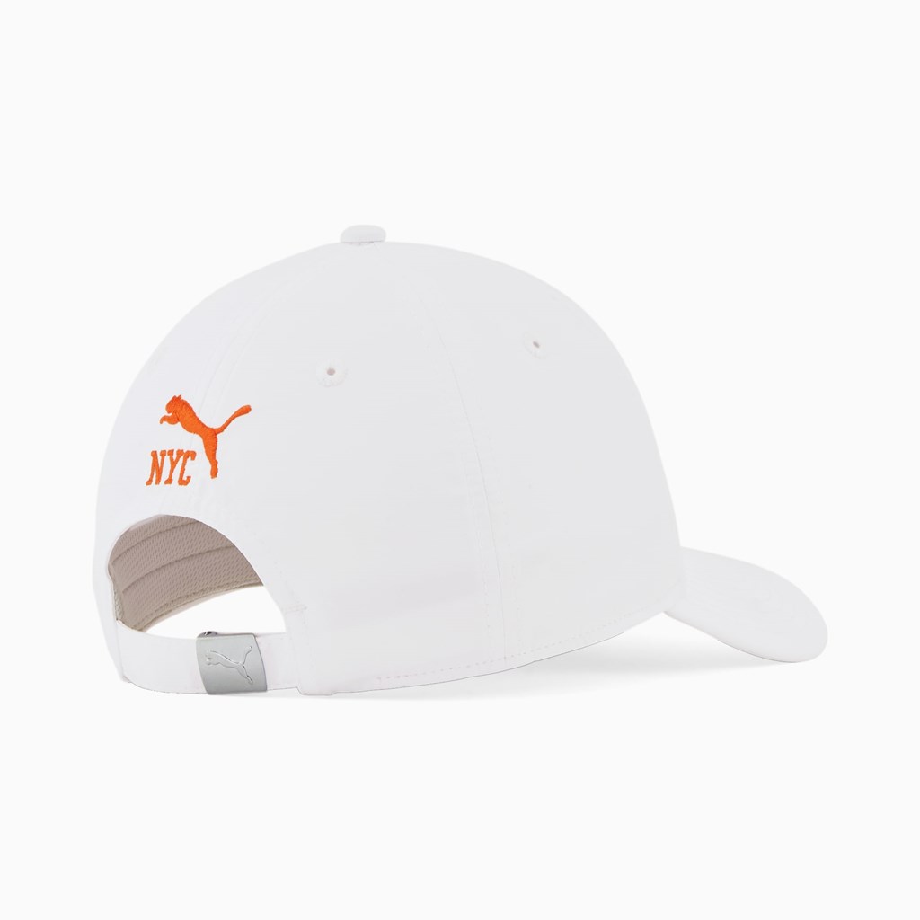 Puma PUMA NYC Archer Adjustable Hatt Dame Hvite | 093UQDCLE