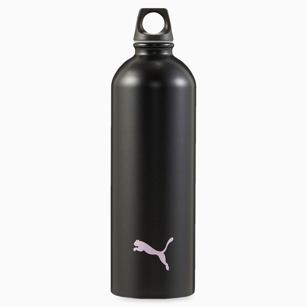 Puma PUMA Trenings Stainless Steel Vann Bottle Dame Svarte | 930NIPZWV