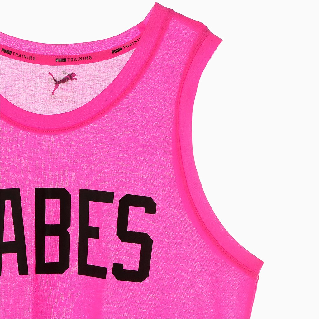 Puma PUMA x BARBELLS FOR BOOBS Muscle Trenings Tank Tops Dame Rosa | EL2640731