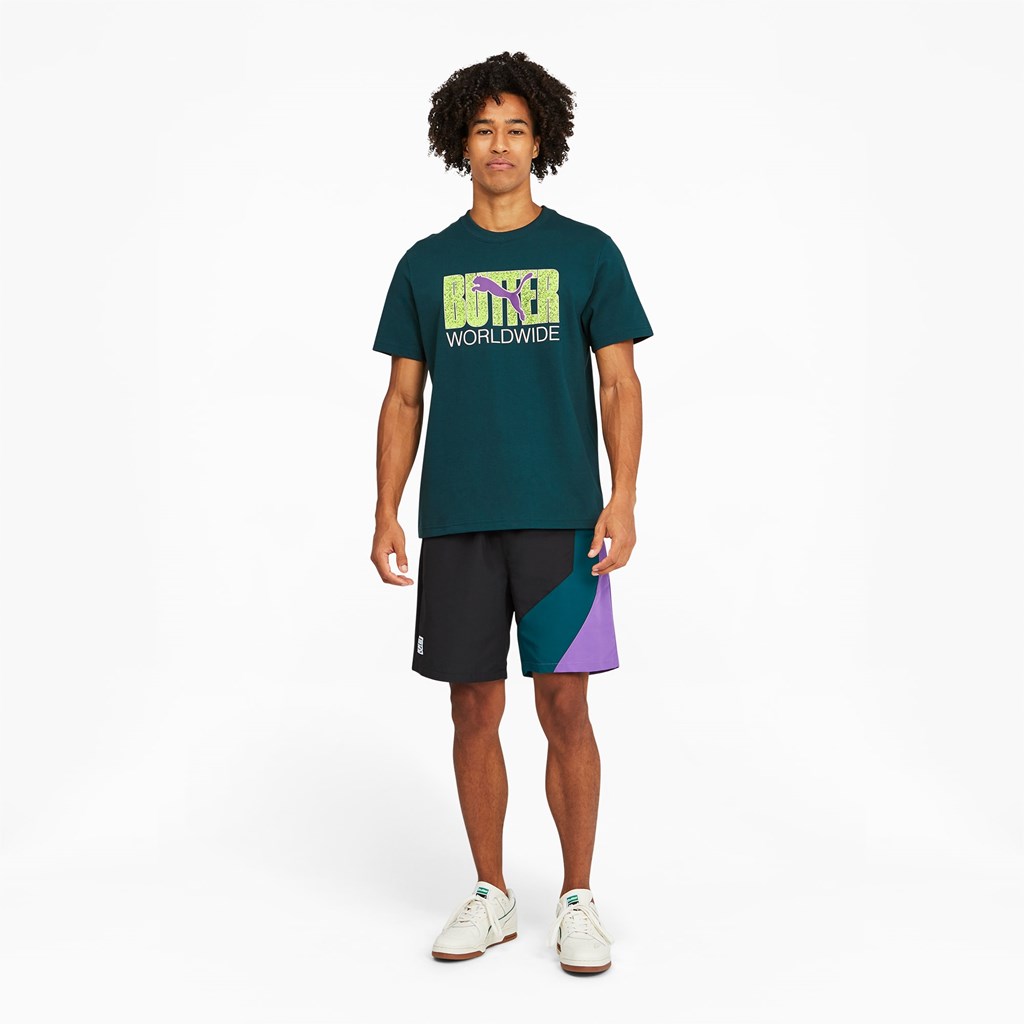 Puma PUMA x BUTTER GOODS Graphic Løpe Tskjorte Herre Dyp | 204ZUDOBC