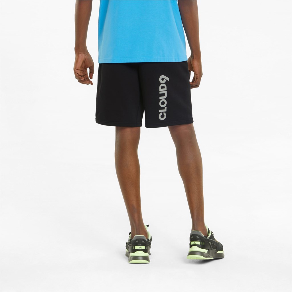 Puma PUMA x CLOUD9 Essentials Esports Sweat Shorts Herre Svarte | EO5916832