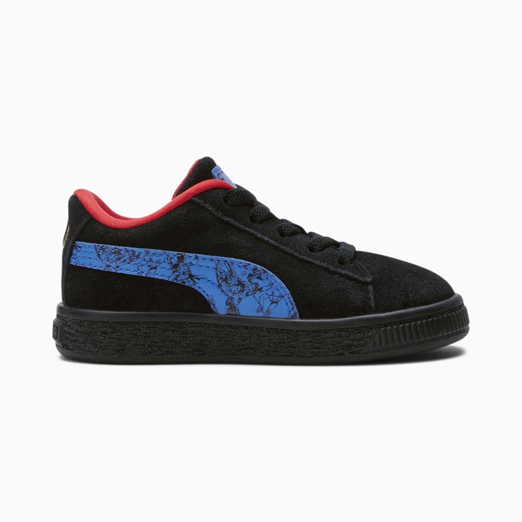 Puma PUMA x DC Justice League Suede Toddler Joggesko Jente Svarte | FD9837650