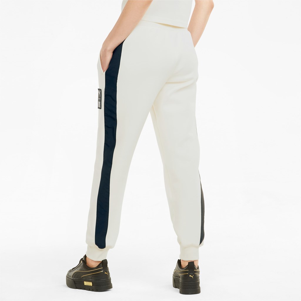 Puma PUMA x FIRST MILE Double Knit Joggers Dame Ivory Glow | 143QDYTAC