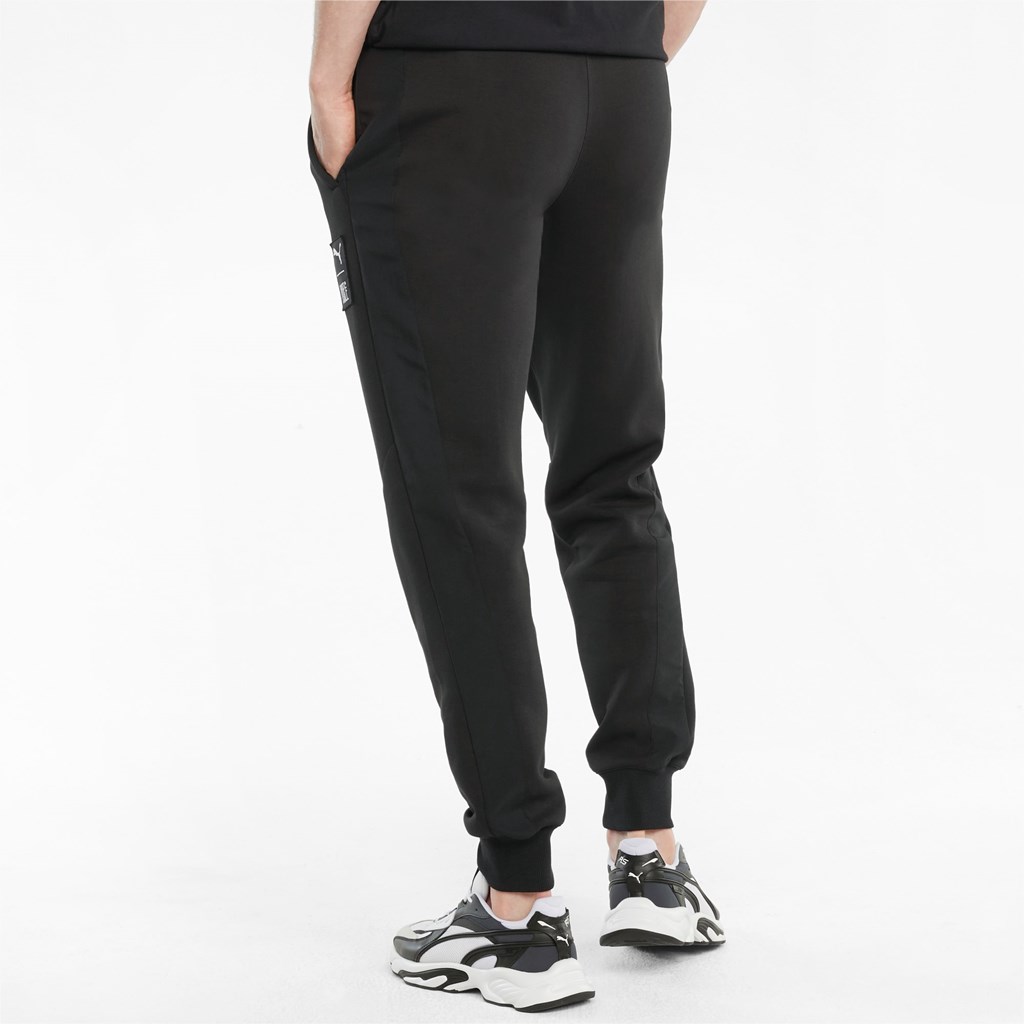 Puma PUMA x FIRST MILE Double Knit Joggers Herre Svarte | 270KLOFVA