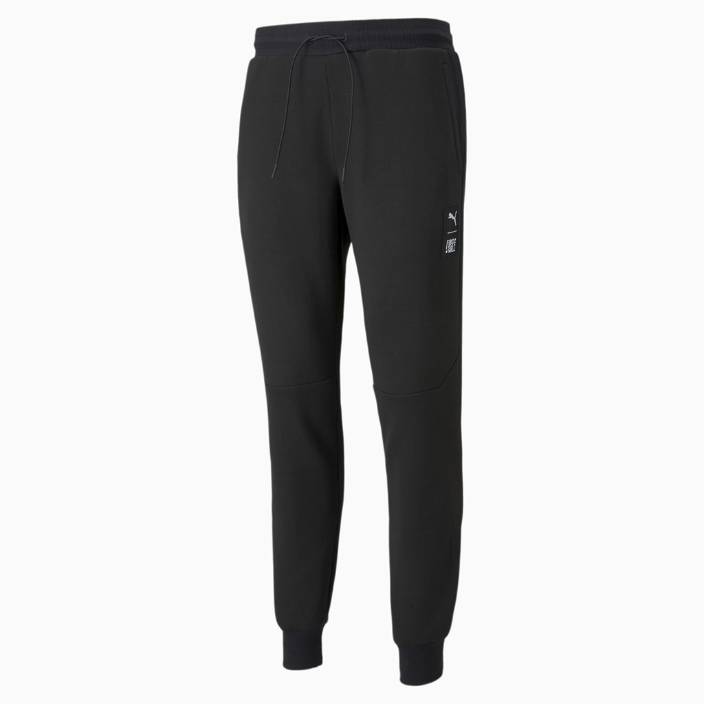 Puma PUMA x FIRST MILE Double Knit Joggers Herre Svarte | 270KLOFVA