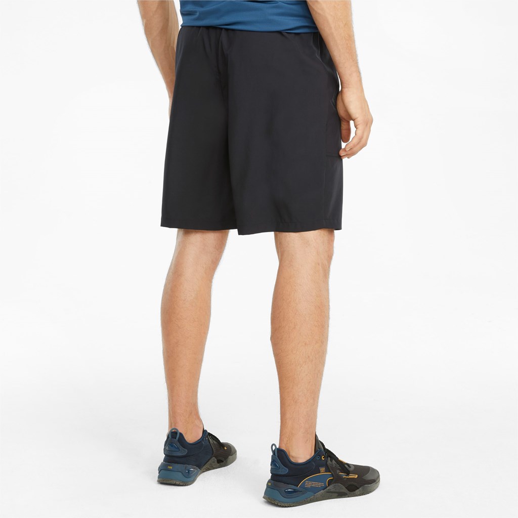 Puma PUMA x FIRST MILE Woven Trenings Shorts Herre Svarte | BF3740952