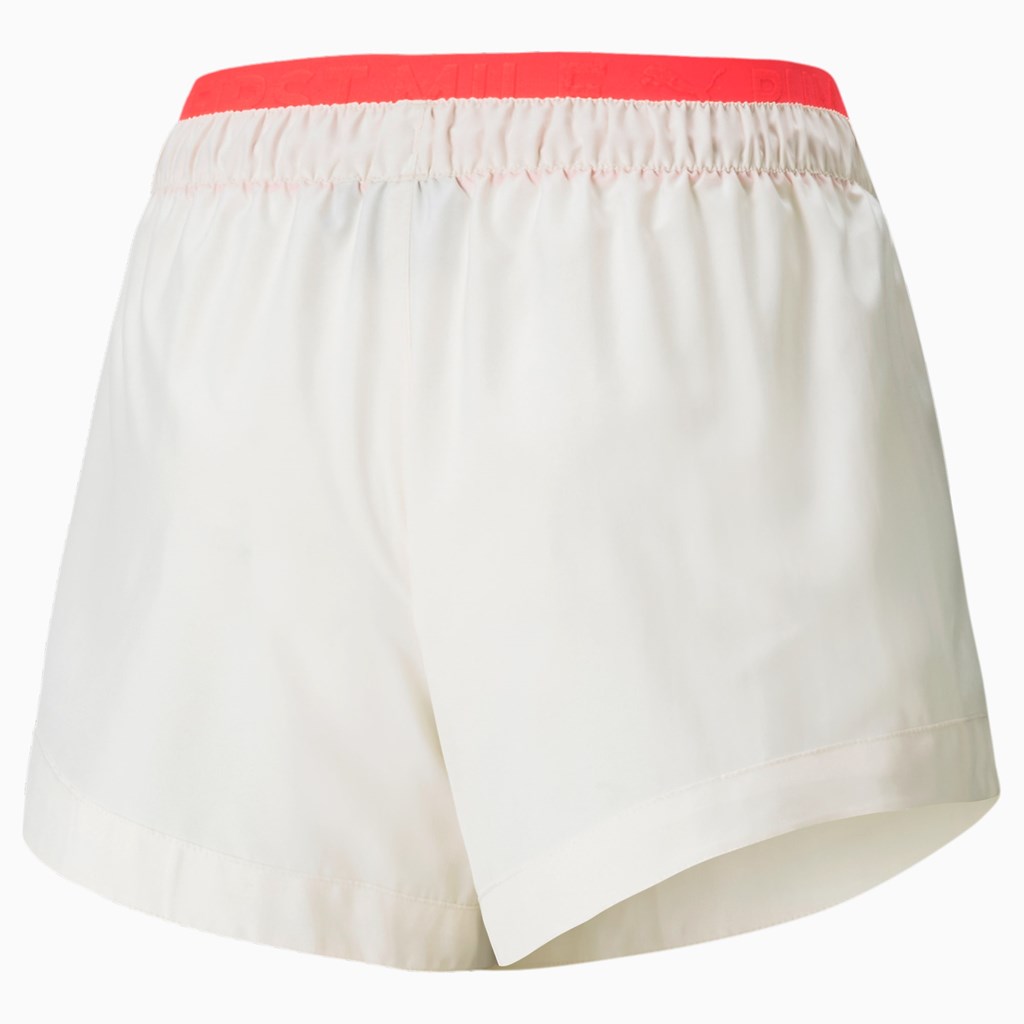 Puma PUMA x FIRST MILE Woven Trenings Shorts Dame Ivory Glow | WS7836419