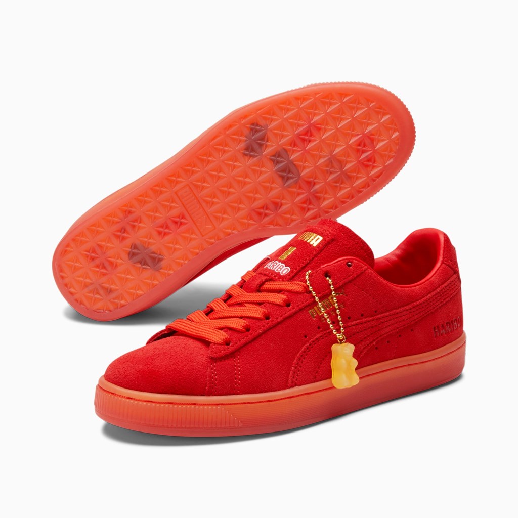 Puma PUMA x HARIBO Suede JR Joggesko Gutt Rød Rød | GS6918742